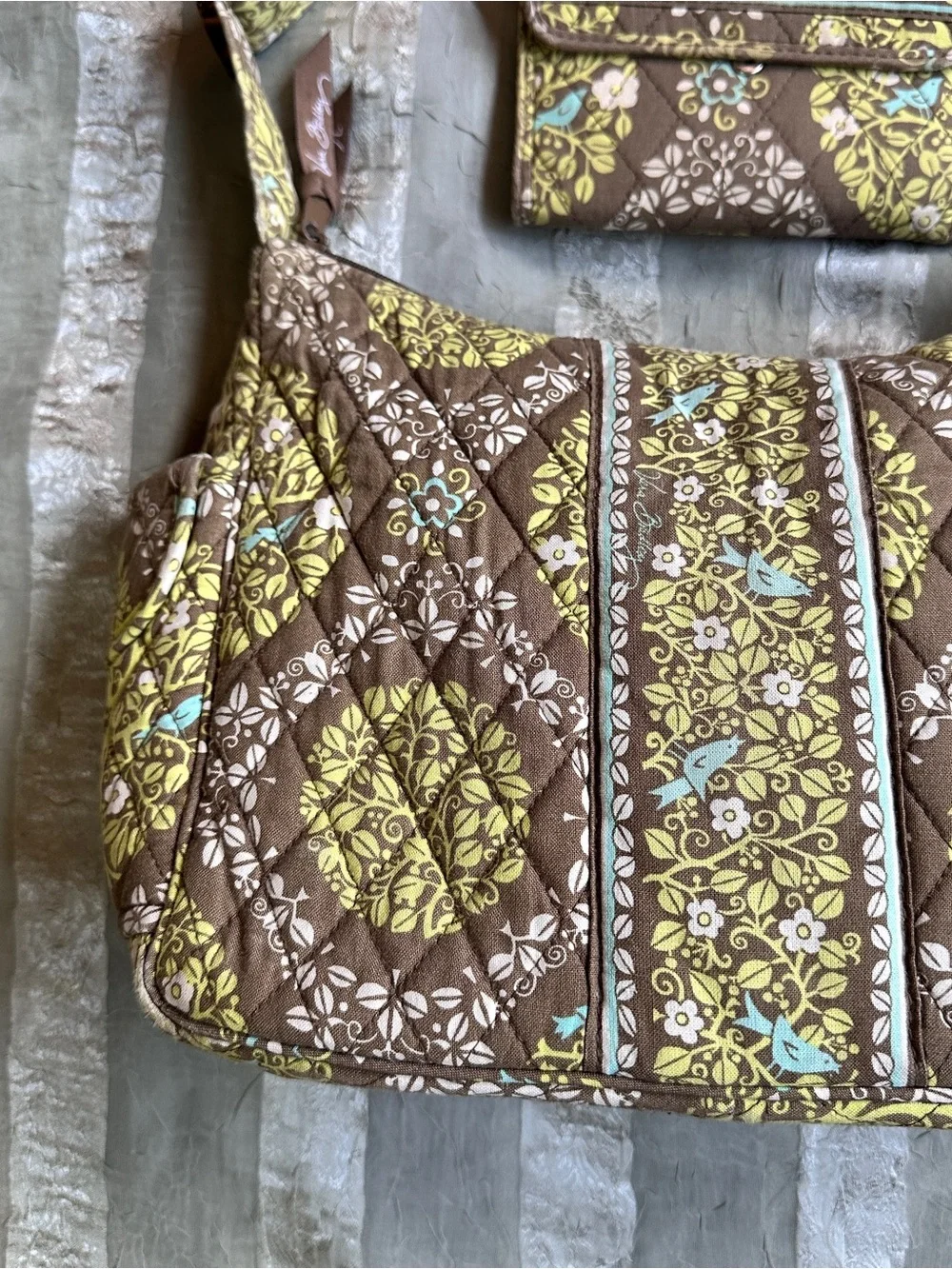 Y2k Whimsy Vera Bradley On the Go Shoulder Bag Set Sittin in a Tree